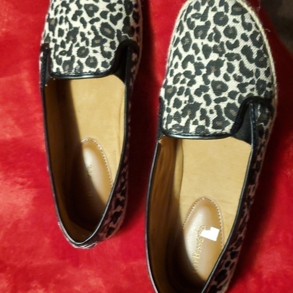 GH Bass Leopard Espadrille Size 7.5M - Picture 3 of 11